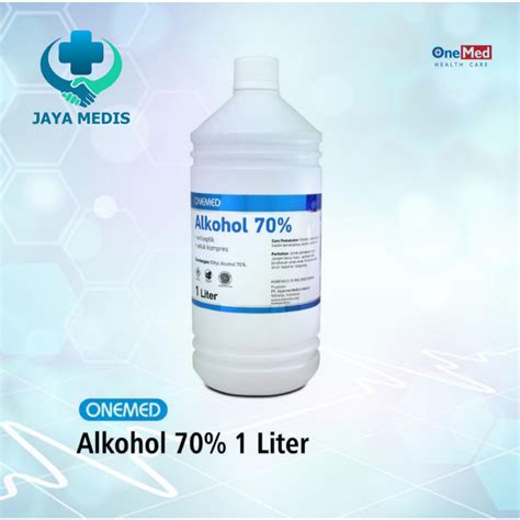 Jual Onemed Alkohol 70 1 Liter 1000 Ml Shopee Indonesia