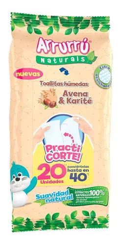 Toallitas Hum Arrurru Naturals Avena Karit Pack X Unds Mercadolibre