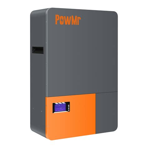 PowMr 5KW 10KW Speicher PV 100AH 200AH Akku Wandmontage 48V LiFePO4