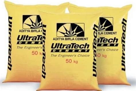 Ultra Tech Cement 50Kg Bag At 390 Bag Ultratech Concrete Cement In