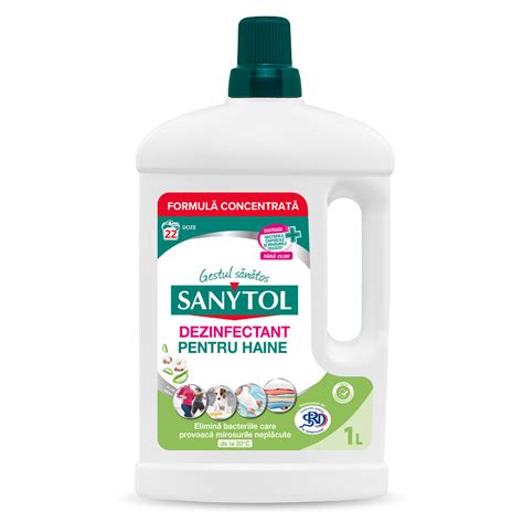 Dezinfectant Pentru Haine Cu Aloe Vera 1000 Ml Sanytol Bebe Tei