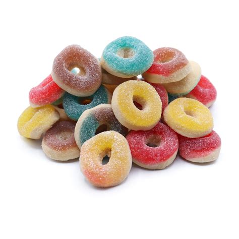 Gummy Glazed Donuts Nostalgic Candy