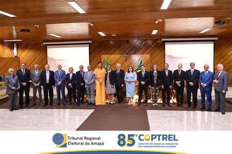 Presidentes De Tribunais Regionais Eleitorais Realizam Encontro No