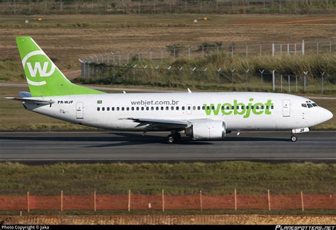 PR WJF Webjet Linhas Aereas Boeing 737 341 Photo By Jaka ID 291870