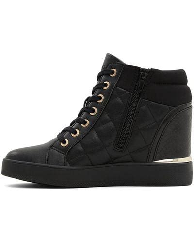 Black Aldo Sneakers For Women Lyst