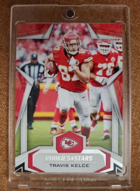 CARTE FOOTBALL TRAVIS KELCE Kansas City CHIEFS 2019 PANINI ROOKIES