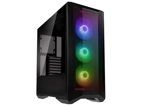 LIAN LI LANCOOL II MESH C RGB BLACK Tempered Glass ATX Case Black