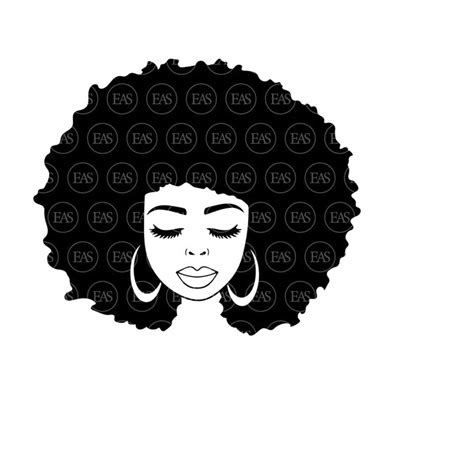 Afro Girl Svg Afro Woman Svg Black Queen Svg Boss Lady Sv Inspire Uplift