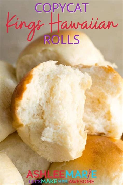 Copycat Kings Hawaiian Rolls Recipe King Hawaiian Rolls Hawaiian