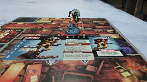 Cmon Games Marvel Zombies Zombicide X Men Sabretooth Painted With Cards