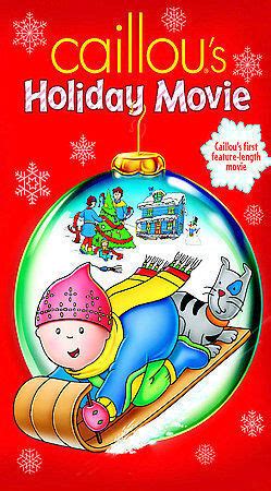 Caillou - Caillous Holiday Movie (VHS, 2003, Clamshell) for sale online ...