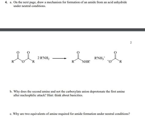 Solved 4. a. On the next page, draw a mechanism for | Chegg.com