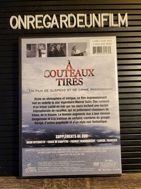 Couteaux Tir S Boutique Cin Dvd