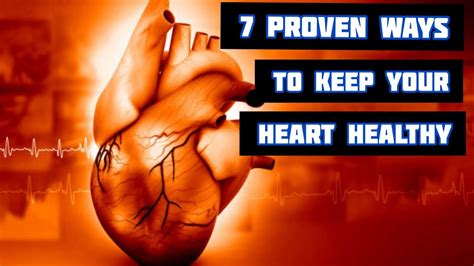 7 Proven Ways To Keep Your Heart Healthy ️🧘💪👍👧 Youtube