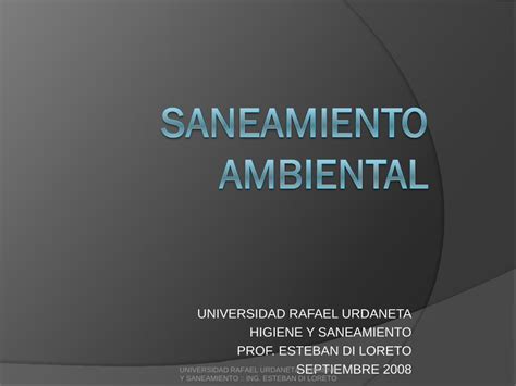 Pdf Tema Saneamiento Ambiental Dokumen Tips