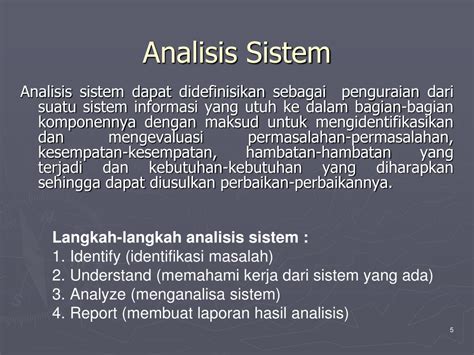 Ppt Analisis Dan Desain Sistem Informasi Powerpoint Presentation Free Download Id3977090