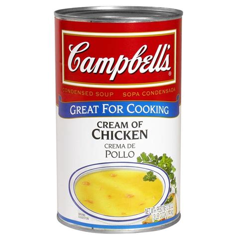 Campbell S Cream Of Chicken Soup Condensed 50 Oz Can