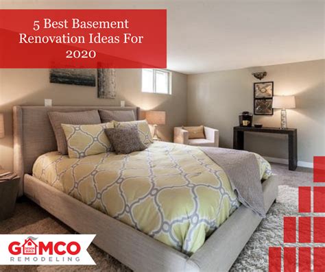 5 Best Basement Renovation Ideas For 2020 | GAMCO Remodeling