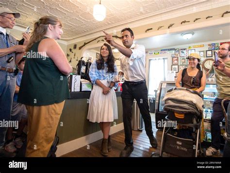 Hooksett, New Hampshire, USA. 02nd Sep, 2023. With his wife, DR. APOORVA TEWARI RAMASWAMY by his ...