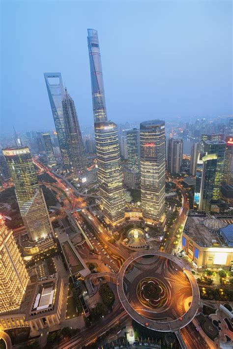 Shanghai Skyline stock image. Image of lujiazui, development - 62823045