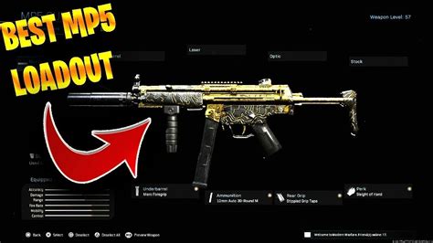 BEST MP5 CLASS SETUP In Modern Warfare YouTube