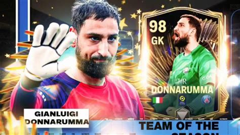 HOW GOOD THIS 98 OVR DONNARUMMA IS BEST GK GK REVIEW FC MOBILE YouTube