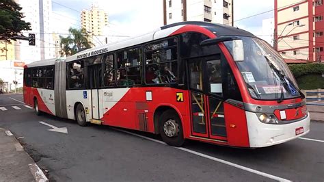 Neobus Mega Brt Articulado Volvo B M Youtube