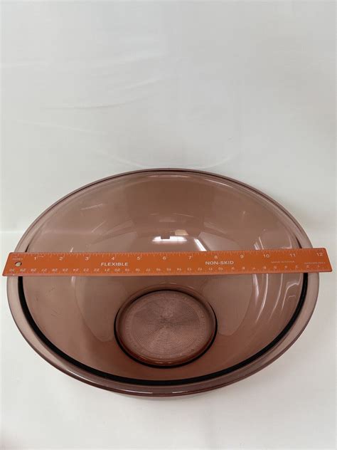 Pyrex Vintage Cranberry Nesting Mixing Bowls 322 323 326 Set Of 3 EBay