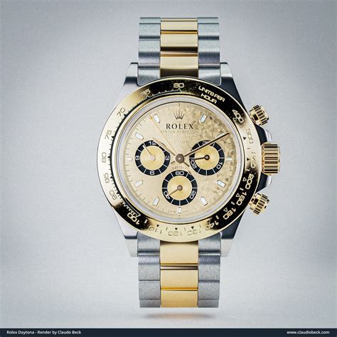 Rolex Daytona 3d Render Claudio Beck Corporate Branding And Creative Design