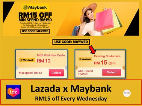 LAZADA X Maybank Voucher Codes 2021 December 2024 Mypromo My