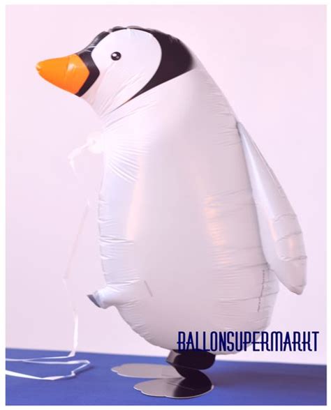 Pinguin Airwalker Luftballon Aus Folie Mit Helium Airwalker Tierpark