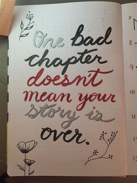 One Bad Chapter Doesn't Define Your Story