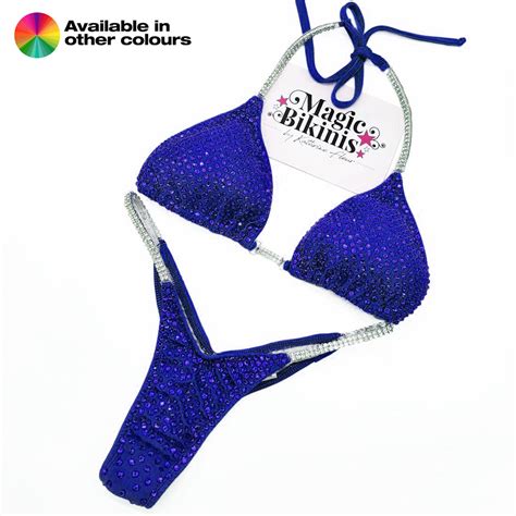 Quick Ship Bikini No NPC Lycra With Connectors Magic Bikinis Custom Competition Suits