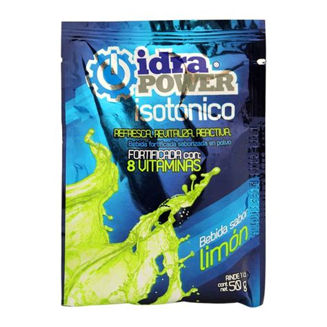 Polvo Para Preparar Bebida Idra Power Sabor Lim N G Walmart