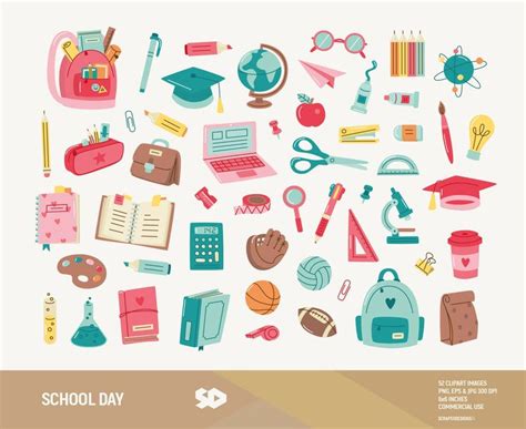 School Day Clipart Back To School Teacher Clip Art Classroom