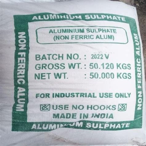 Non Ferric Alum Powder At Rs 15 Kg Malad East Mumbai ID 23367509330