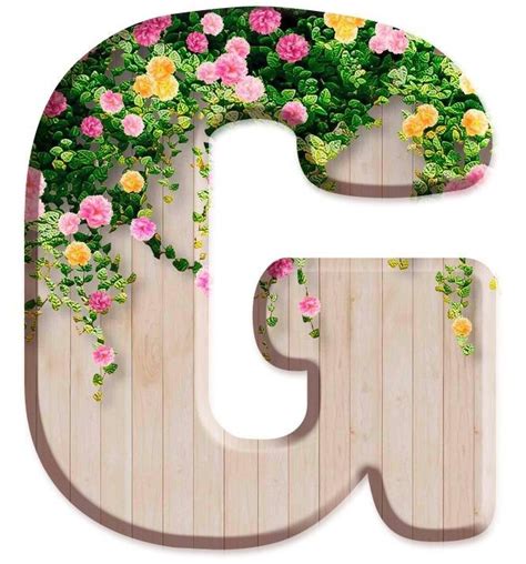 Pin By Sidney Ann S Alphabet On Pink Flower Decorative Letters