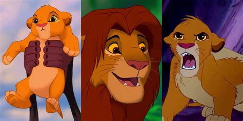 Lion King Simba And Nala Fight