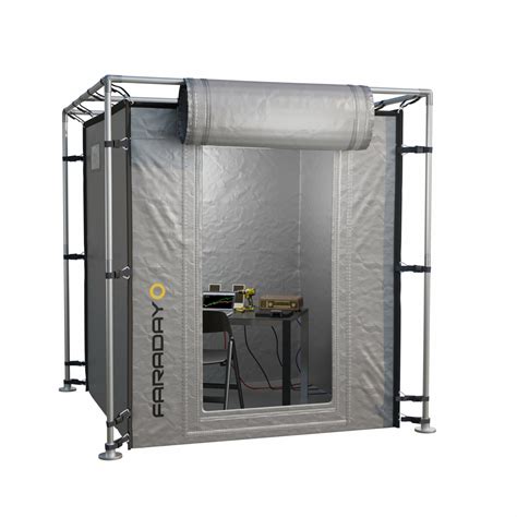 Large Faraday Tent Rfemi Shielding Enclosure Room 7′ X 7′ X 65