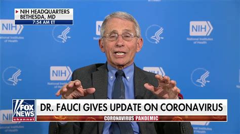 Dr Anthony Fauci Gives An Update On Coronavirus On Air Videos Fox News