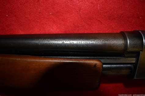 Sears Model 200 Shotgun 16 Ga Winchester Nice Penny Start Pump