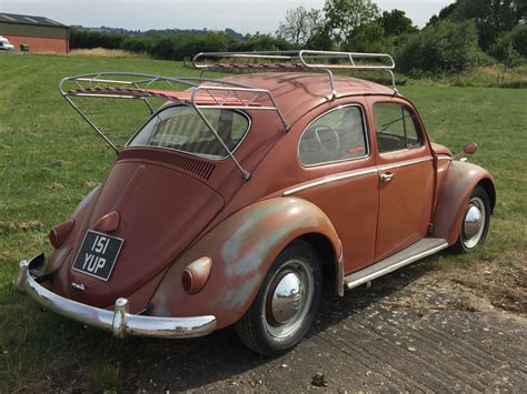 Vw Classic Beetle Nla Vw Roof Rack Powder Coating With Wood Slats C