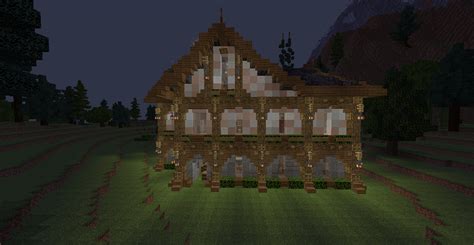 Fully Furnished Medieval House Schematic Minecraft Map