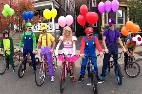 8 Co-ed Group Halloween Costumes | Clever halloween, Clever halloween ...