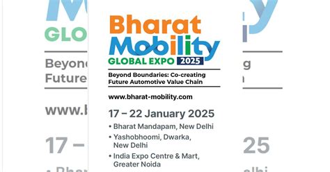 Bharat Mobility Global Expo 2025 MEA Approves Chinese Participation In