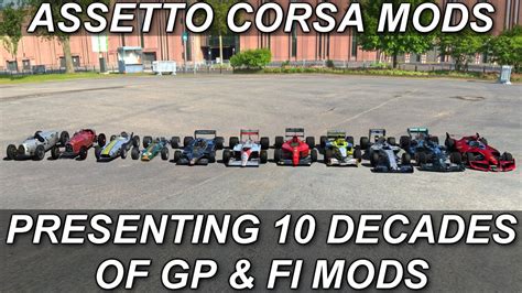 Decades Of Outstanding Gp F Mods For Assetto Corsa Part