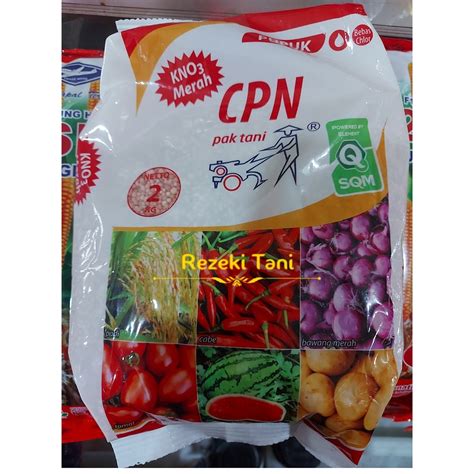 Jual Pupuk KNO3 Merah CPN Pak Tani Kemasan 2kg Shopee Indonesia