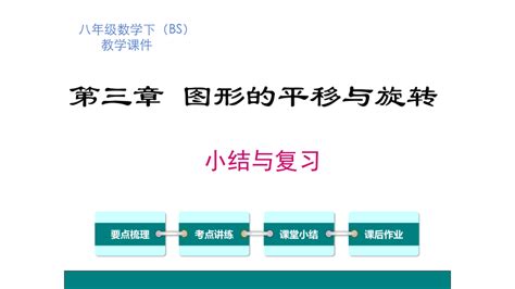 北师大版八年级下册 第三章 小结与复习课件。 50张ppt 21世纪教育网