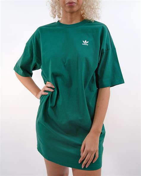 Adidas Originals Trefoil Dress Dv2604 Green Kläder Footish