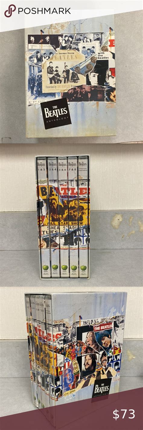 The Beatles Anthology DVD Box Set 5 DVDs In Original Boxes Dvd Box